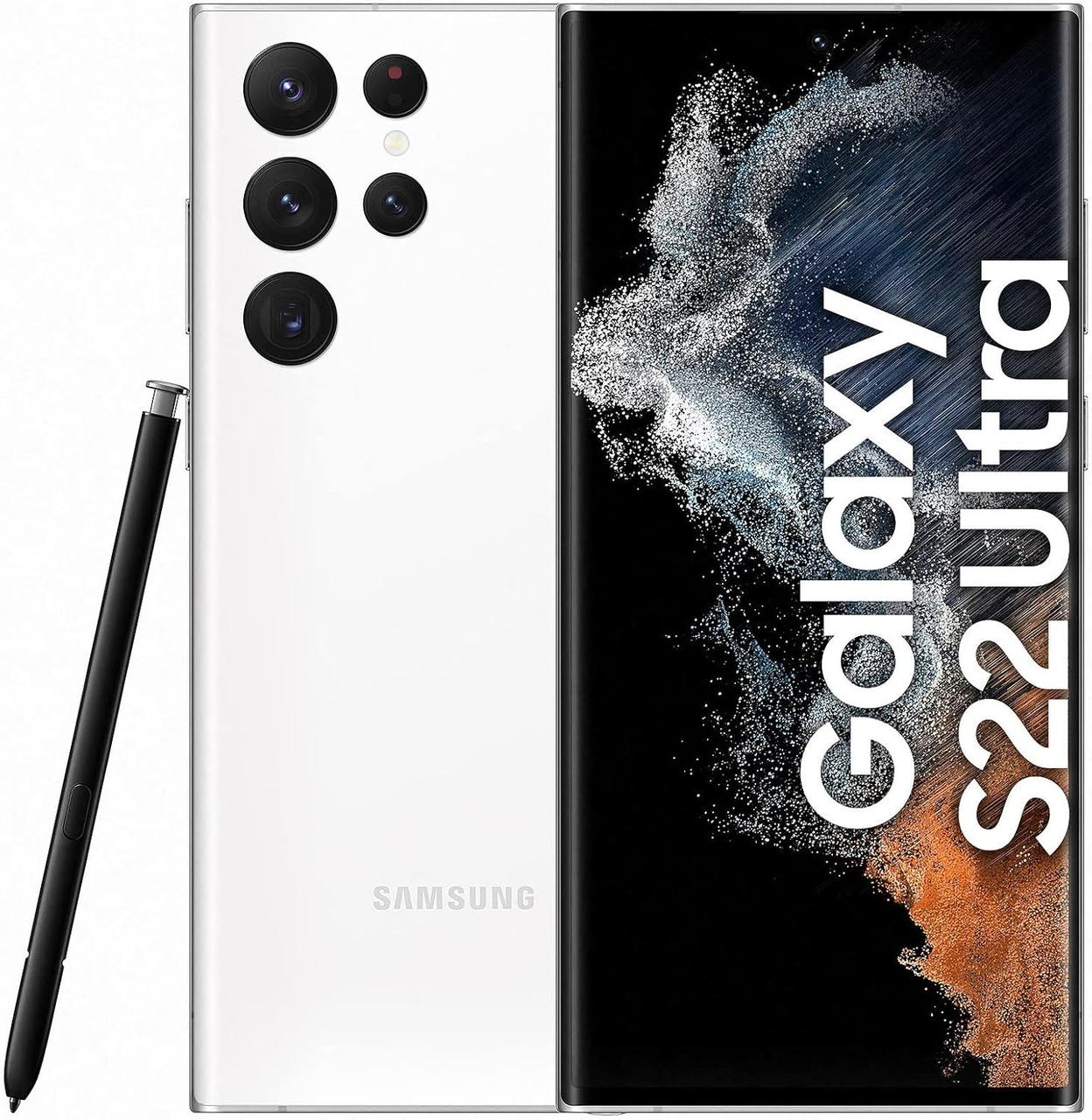 Samsung Galaxy S22 Ultra 5G 256GB SM-S908B/DS White Exynos 2200 5000 мАг