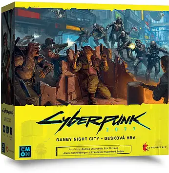 Настільна гра Cyberpunk 2077: Gangy Night City - Desková hra