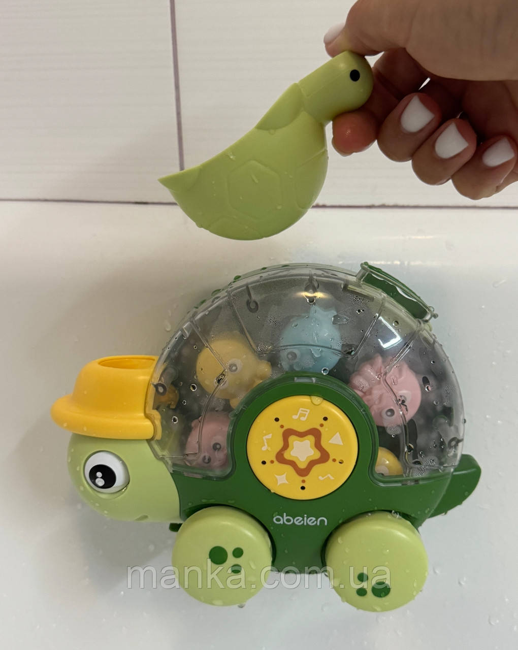 Гра у ванну 52050 водоспад “Черепаха”, млин на присосці, в коробці, фото 1