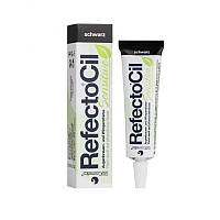 RefectoCil Sensitive Black, краска для чувствительной кожи глаз, глубокий черный