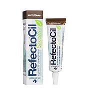 RefectoCil Sensitive Medium Brown, краска для чувствительной кожи глаз, медно-коричневая