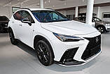 Захисна накладка на задній бампер для Lexus NX II AZ20 2021+ /чорний карбон/, фото 9