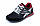 Літні кросівки сітка Reebok колір чорний, білий, червоний, фото 4