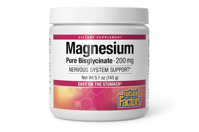 Natural Factors Magnesium Bisglycinate 145 g, фото 1