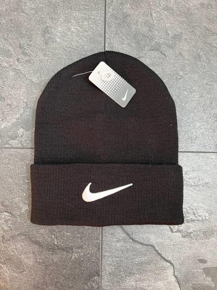 Шапка NIKE CLASSIC (вишивка) чорна, фото 1