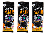 Жувальні цукерки Halloween Witch's Hair зі смаком чорної смородини 160 г, фото 4