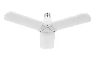 Складна світлодіодна лампа Fan Blade Led Bulb E27 з 3 лопатями. YU227