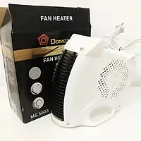 Практичный тепловентилятор для дома , дуйчик комнатный , мощный Обогреватель для дома Domotec MS-5903 2в1
