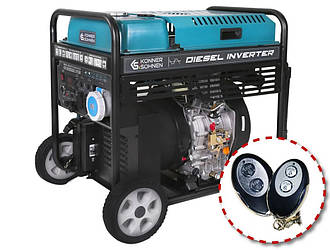 Дизельний інверторний генератор KS 9500iDE ATSR Könner & Söhnen (Німеччина)