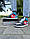 Кросівки Nike Air Jordan 1 (білий/червоний/синій/блакитний), фото 3