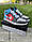 Кросівки Nike Air Jordan 1 (білий/червоний/синій/блакитний), фото 6