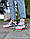 Кросівки Nike Air Jordan Retro 4 (Білі з червоним), фото 7