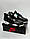 Зимові кросівки Nike Air Jordan 4 Retro (black/white), фото 3