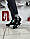 Зимові кросівки Nike Air Jordan 4 Retro (black/white), фото 7