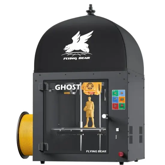 3D-принтер Flyingbear Ghost із потужністю 6300 Вт, швидкість друку 150 мм/с FDM /Svart/ -stunning-products-for-life-, фото 1