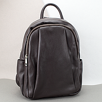 Рюкзак жіночий шкіряний міський Virginia Conti 02443 шоколадний