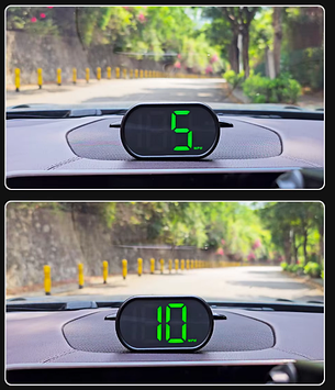 Автомобільний цифровий універсальний GPS спідометр X2 великий экран живлення від USB 5V