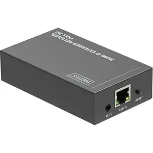 Подовжувач сигналу Digitus (DS-55518) HDMI (мама)  -  RJ-45 (мама) 120m Black Full HD