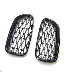 Решітка радіатора, ніздрі на БМВ F10 / F11 Diamond Style (10-17 р.в.)