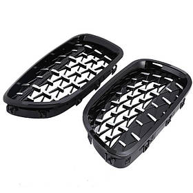 Решітка радіатора, ніздрі на БМВ F10 / F11 Diamond Style (10-17 р.в.)