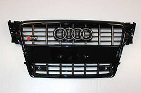 Решітка радіатора Ауді A4 B8 стиль S4 (08-11 р.в.)