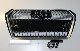 Решітка радіатора Ауді A4 B9 в стилі Diamond GT