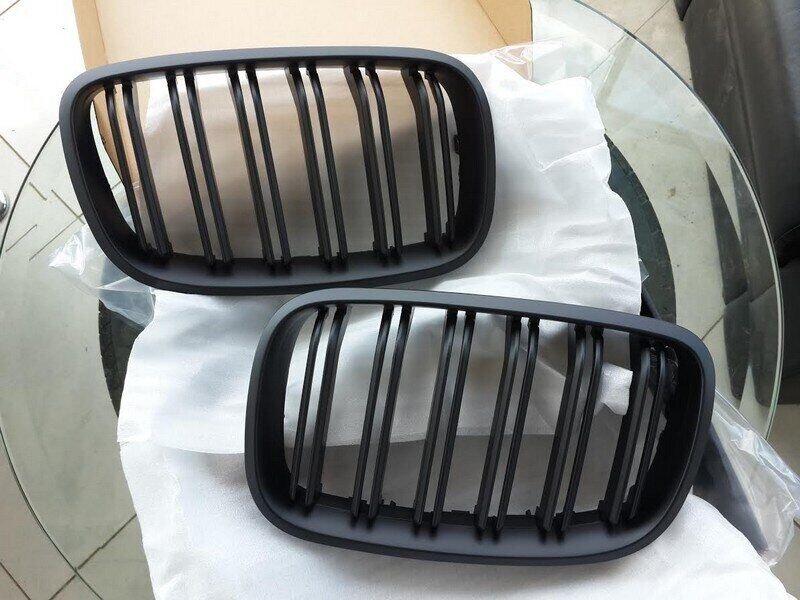 Решітка радіатора BMW X5 Е70, X6 E71 м стиль, матова