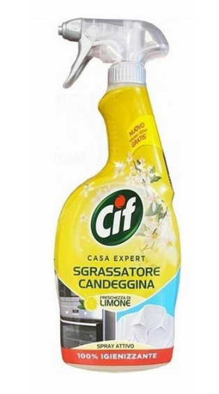Спрей для видалення жиру CIF Лимонне сяйво 750 мл 8720182191236
