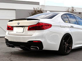 Спойлер багажника BMW G30, стиль Performance (ABS-пластик)