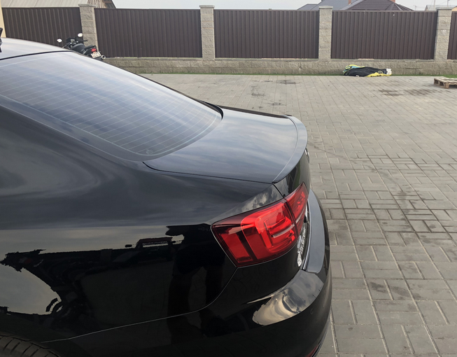 Cпойлер кришки багажника Volkswagen Jetta 7, ABS-пластик