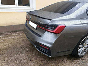 Спойлер на BMW 7 series G11 Performance ABS-пластик (15-21 р.в.)