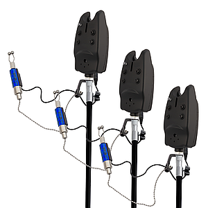 Набір сигналізаторів клювання і свінгерів з підставками на 3 вудилища 0001