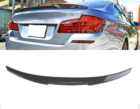 Спойлер BMW F10 стиль М4 чорний глянсовий (ABS-пластик)