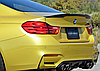 Спойлер BMW 4 F32 стиль M4 чорний глянсовий (ABS-пластик), фото 3