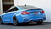 Спойлер BMW 4 F32 стиль M4 чорний глянсовий (ABS-пластик), фото 4