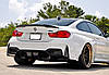Спойлер BMW 4 F32 стиль M4 чорний глянсовий (ABS-пластик), фото 6