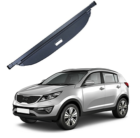 Задня накладка (шторка, полка) багажника Kia Sportage 3 (10-15 р.в.)