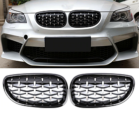 Решітка радіатора BMW E60 E61 стиль Diamond