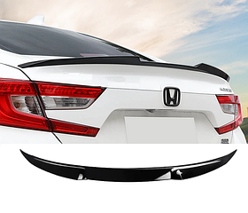 Спойлер на Honda Accord 10 стиль М4 чорний глянсовий (ABS-пластик)