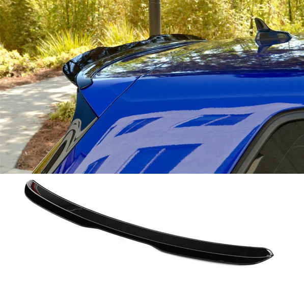 Спойлер на Volkswagen Golf 6 чорний глянсовий ABS-пластик, фото 1