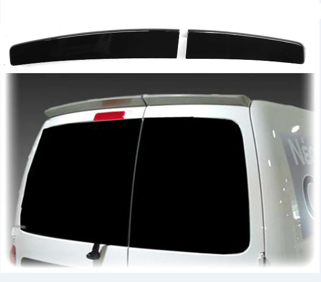 Спойлер на VW Caddy чорний глянсовий ABS-пластик