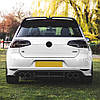 Спойлер на VW Golf 7 Hatchback чорний глянсовий ABS-пластик (версія авто GTI), фото 6