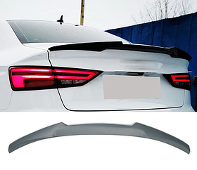 Спойлер на Audi A3 8V стиль М4 ABS-пластик