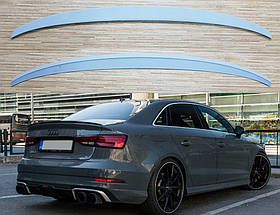 Спойлер на Audi A3 8V стиль S3 ABS-пластик