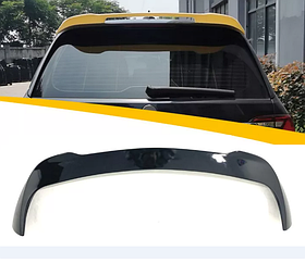 Cпойлер на BMW X7 G07 чорний глянсовий ABS-пластик