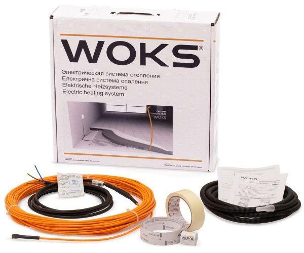 WOKS-10 Кабель для теплої підлоги під ламінат 1475 Вт (147м)