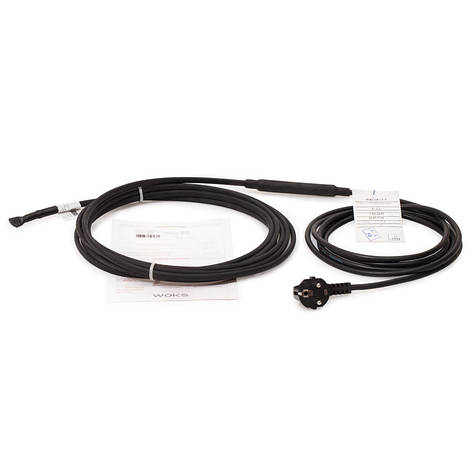 Woks SR-25 Саморегульований кабель 25Вт, 1м, фото 1