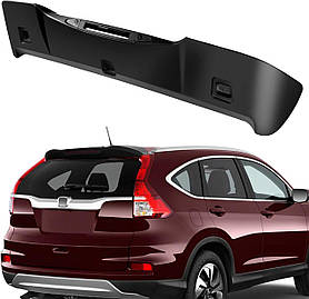 Спойлер задніх дверей Honda CR-V II чорний глянсовий ABS-пластик (13-16 р.в.)