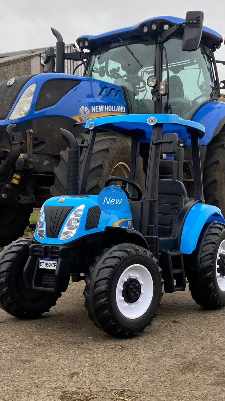 Дитячий трактор M 4643EBLR-5(24V) синій