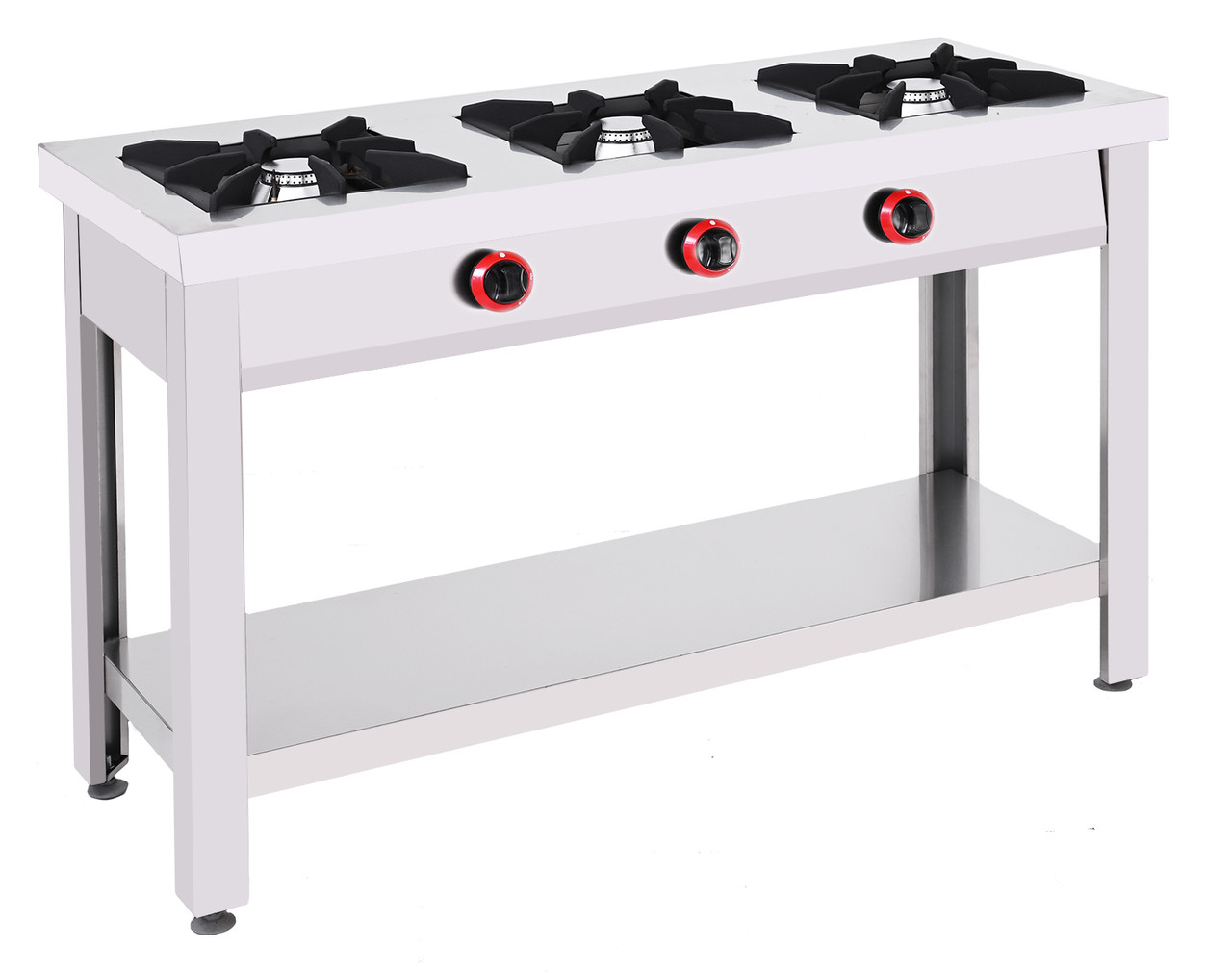 Професійна газова плита на 3 конфорки KИЙ-В ПГ-3-П